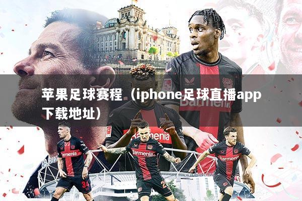 苹果足球赛程（iphone足球直播app下载地址）
