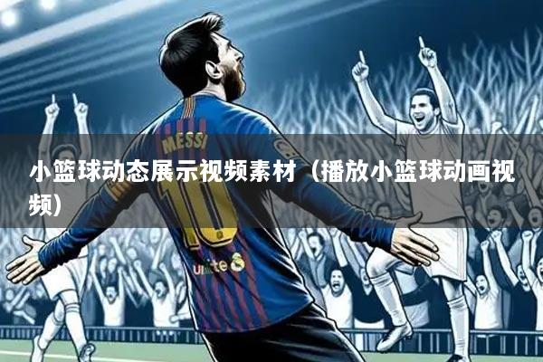 小篮球动态展示视频素材（播放小篮球动画视频）