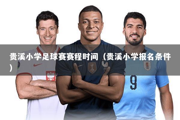 贵溪小学足球赛赛程时间(贵溪小学报名条件)