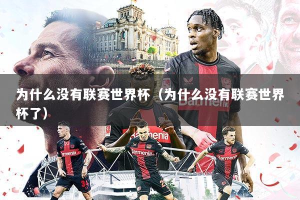为什么没有联赛世界杯(为什么没有联赛世界杯了)