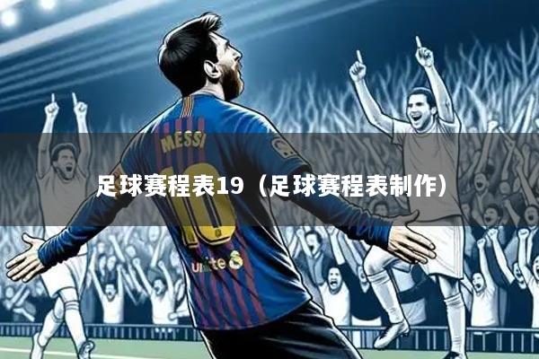 足球赛程表19（足球赛程表制作）