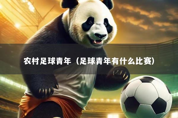 农村足球青年(足球青年有什么比赛)